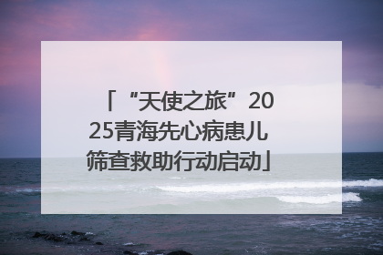 “天使之旅”2025青海先心病患儿筛查救助行动启动