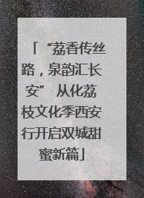 “荔香传丝路，泉韵汇长安” 从化荔枝文化季西安行开启双城甜蜜新篇