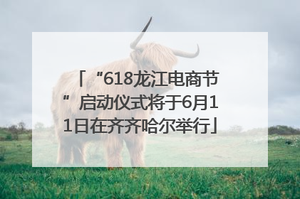 “618龙江电商节”启动仪式将于6月11日在齐齐哈尔举行