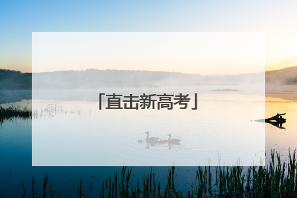 直击新高考