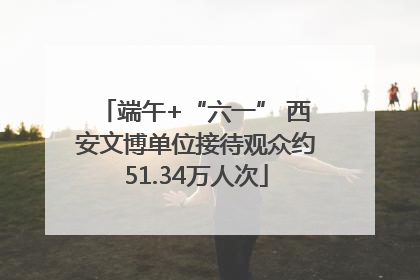 端午+“六一” 西安文博单位接待观众约51.34万人次