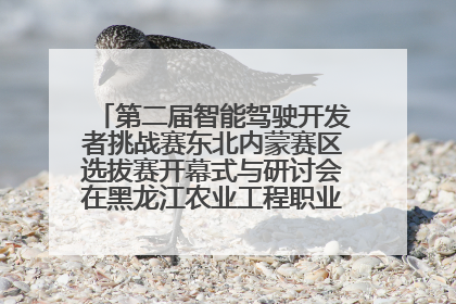 第二届智能驾驶开发者挑战赛东北内蒙赛区选拔赛开幕式与研讨会在黑龙江农业工程职业学院成功举行