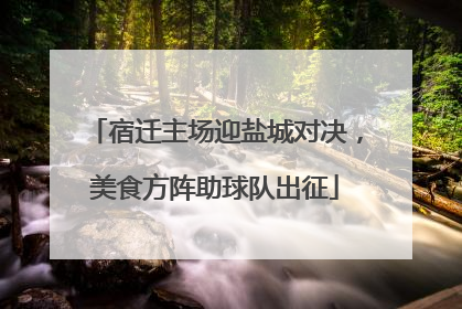 宿迁主场迎盐城对决，美食方阵助球队出征