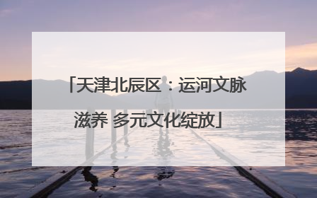 天津北辰区：运河文脉滋养 多元文化绽放