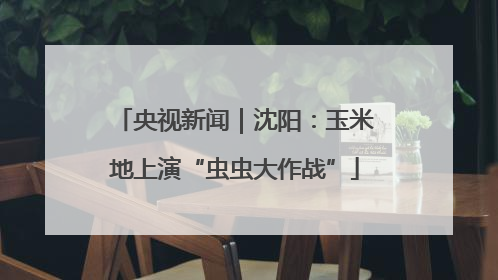 央视新闻｜沈阳：玉米地上演“虫虫大作战”