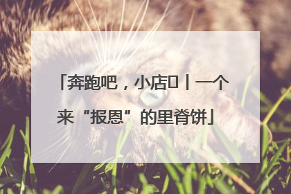 奔跑吧，小店㉝丨一个来“报恩”的里脊饼