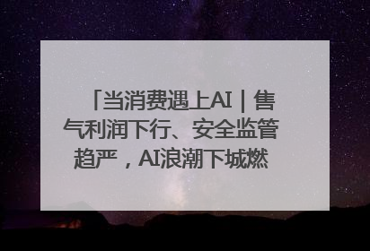 当消费遇上AI｜售气利润下行、安全监管趋严，AI浪潮下城燃企业如何破局