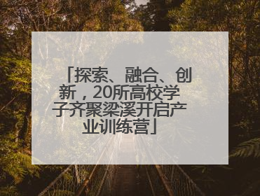 探索、融合、创新，20所高校学子齐聚梁溪开启产业训练营