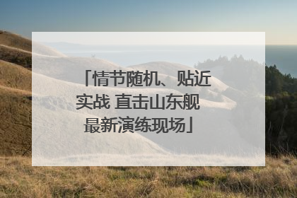情节随机、贴近实战 直击山东舰最新演练现场