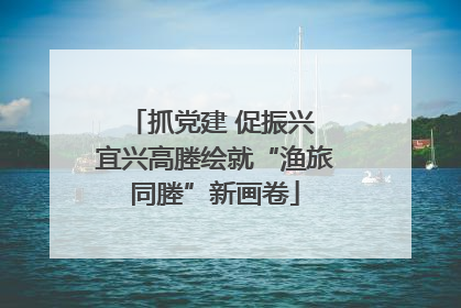 抓党建 促振兴 宜兴高塍绘就“渔旅同塍”新画卷