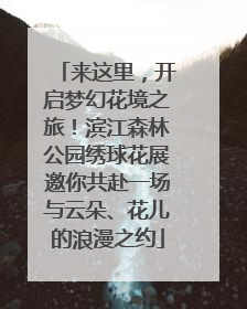 来这里，开启梦幻花境之旅！滨江森林公园绣球花展邀你共赴一场与云朵、花儿的浪漫之约