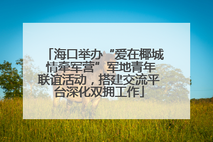 海口举办“爱在椰城 情牵军营”军地青年联谊活动，搭建交流平台深化双拥工作