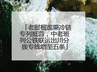 老挝榴莲乘冷链专列抵蓉，中老班列公铁联运出川分拨专线增至五条