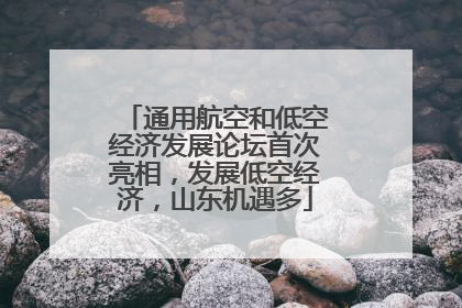通用航空和低空经济发展论坛首次亮相，发展低空经济，山东机遇多