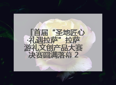 首届“圣地匠心·礼遇拉萨”拉萨游礼文创产品大赛决赛圆满落幕 20强文创佳作绽放雪域文化魅力