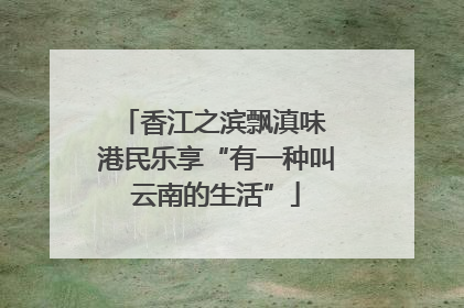香江之滨飘滇味 港民乐享“有一种叫云南的生活”