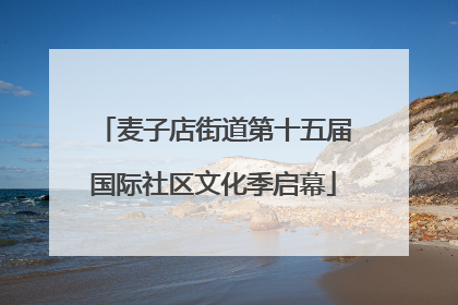 麦子店街道第十五届国际社区文化季启幕