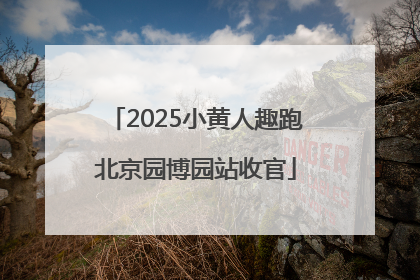2025小黄人趣跑北京园博园站收官