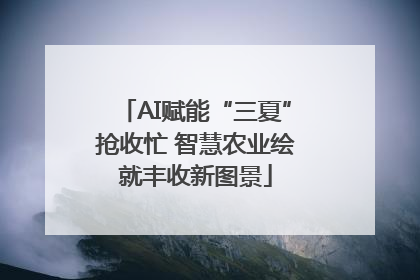AI赋能“三夏”抢收忙 智慧农业绘就丰收新图景